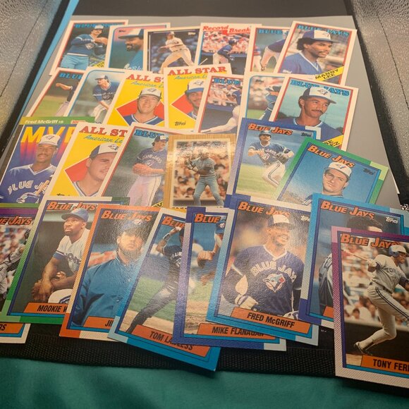 Topps Other - 27ct 88-90 Topps Donruss Toronto Blue Jays Misc Baseball Trading Cards NRMT
